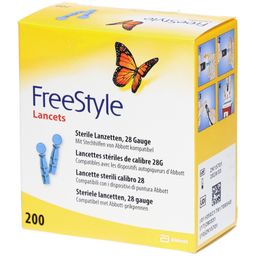 Abbott FreeStyle Lancets Lancettes stériles calibre 28G