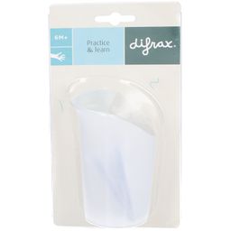 difrax® Gobelet éducatif Blanc 6 mois