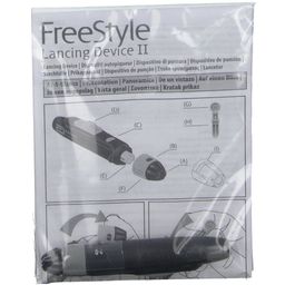 Abbott FreeStyle Autopiqueur Bleu + Housse