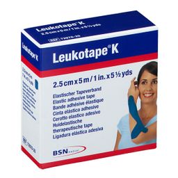 Leukotape® K 2,5 cm x 5 m Bleu