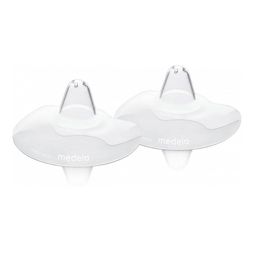 medela® Paire de Bouts de sein contact™ M avec boîte de rangement