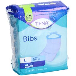 Tena Bib Bavoirs jetables pour adultes M/L 37 x 68 cm