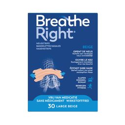 Breathe Right Bandes nasales Peau normale - Large