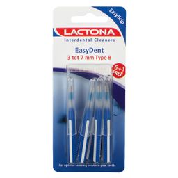 Lactona Easy Dent Brossettes interdentaires Easy Grip 3 mm-7 mm Type B