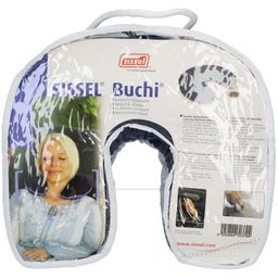 Sissel Buchi Oreiller de Soutien pour la Nuque – Garni De Sarrasin Blue