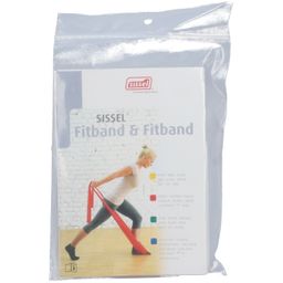 SISSEL® FitBand 2 m Medium Rouge + Clip
