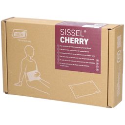 Sissel Cherry Coussin Noyaux de Cerise 20 cm x 40 cm Bleu