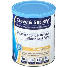 Crave & Satisfy Protéines Diététiques Frangipane