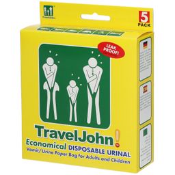 TravelJohn!  Sacs de Vomissement