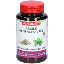 SUPERDIET Argile verte Montmorillonite + Menthe poivrée