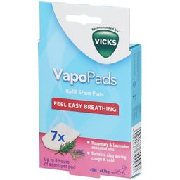 Vicks Vapopads Paediatric Romarin/Lavande +3 Mois/+4,5 kg