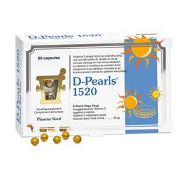 Pharma Nord D-Pearls 1520 | vitamine D | Immunité + Os & dents