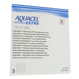 AQUACEL™ EXTRA™ Hydrofibre™ 15 x 15 cm