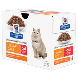 Hill's Prescription Diet™ c/d Urinary Stress Aliment pour chat au poulet