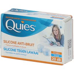 Quies® Protection auditive en silicone Anti-bruit