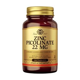 Solgar Zinc Picolinate 22 mg