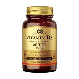 Solgar® Vitamin D-3 15 µg/600IU