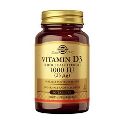 Solgar Vitamine D3 1000 IU 25 mcg