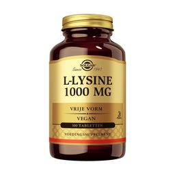 SOLGAR® L-Lysine 1000 mg