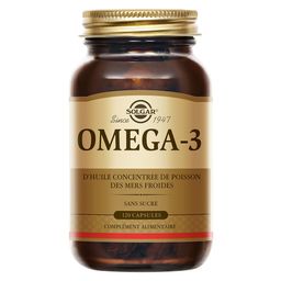 Solgar Omega-3 Double Strength Huile de poisson