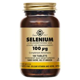 Solgar Sélénium 100 mcg