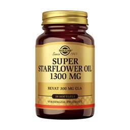 Solgar Super Starflower Oil 1300 mg | 300 mg GLA