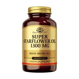 Solgar Super Starflower Oil 1300 mg (300 mg GLA)