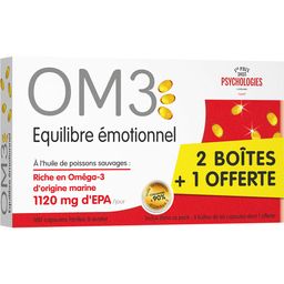 OM3 Pack 2 BOITES + 1 OFFERTE