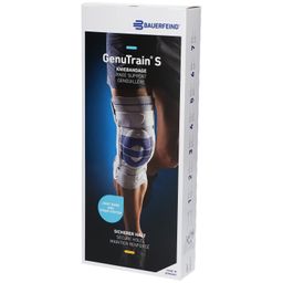 BAUERFEIND® GenuTrain® S Titane Genouillère Droite Taille 2