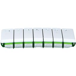Pilbox® Tempo City Semainier Blanc/Vert