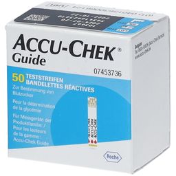 ACCU-CHEK® Guide Bandelettes réactives