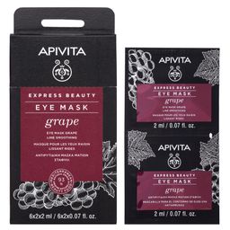 APIVITA EXPRESS BEAUTY Masque Lissant Contour Des Yeux Au Raisin
