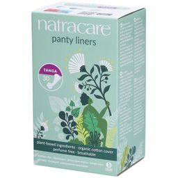 Natracare Panty Liners – Tanga – sans parfum, couverture coton biologique