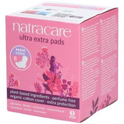 Natracare Serviettes Ultra Extra Longues Avec Ailes