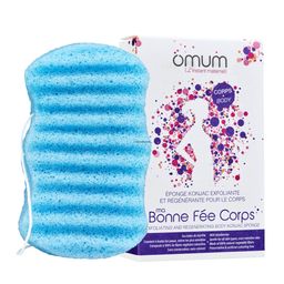 omum ma Bonne Fée Corps Eponge Konjac exfoliante et régénerante