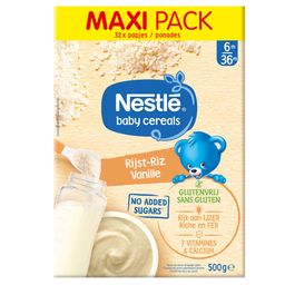 Nestle Baby Cereals® Riz-Vanille