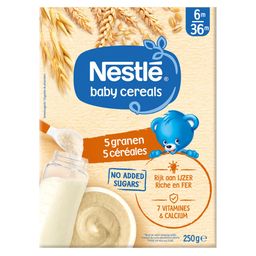 Nestlé® Baby Cereals 5 Céréales