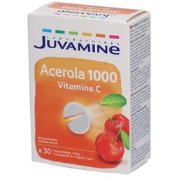 JUVAMINE Acérola 1000 Vitamine C Goût cerise