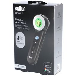 Braun Thermomètre frontal sans contact + contact avec Age Precision® - Noir BNT400BWE