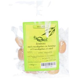 Melapi Bonbons à l'Eucalyptus et Miel | Apaise la gorge & rafraîchit l’haleine