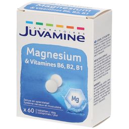 Juvamine Magnesium + Vitamine B6 + B2 + B1