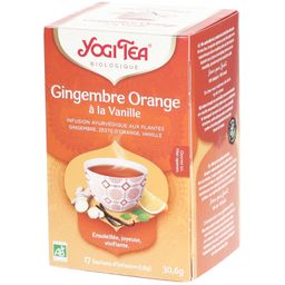 YOGI TEA® Infusion Gingembre Orange à la Vanille