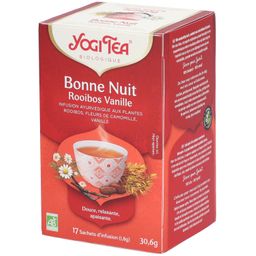 Yogi Tea Bonne Nuit Rooibos Vanille – Infusion bio apaisante pour le soir