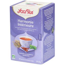 Yogi Tea Harmonie Intérieure – Infusion ayurvédique bio mélisse rooibos cannelle