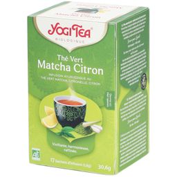 Yogi Tea Thé vert Matcha Citron