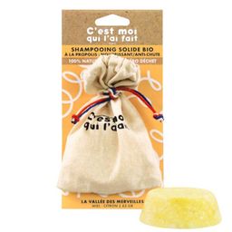 C'EST MOI QUI L'AI FAIT Shampooing solide bio miel et citron