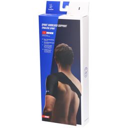 Thuasne Epaulière Sport Néoprène Noir Taille S