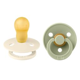 BIBS® BIBS COULEUR Tétines Sauge - Ivoire +18 mois Taille 3
