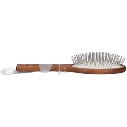 Nippes Brosse à Cheveux Pneumatique Ovale Picots en Métal Grande H5