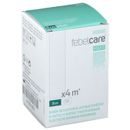 febelcare® HAFT Bande de fixation élastique cohésive 8 cm x 4 m